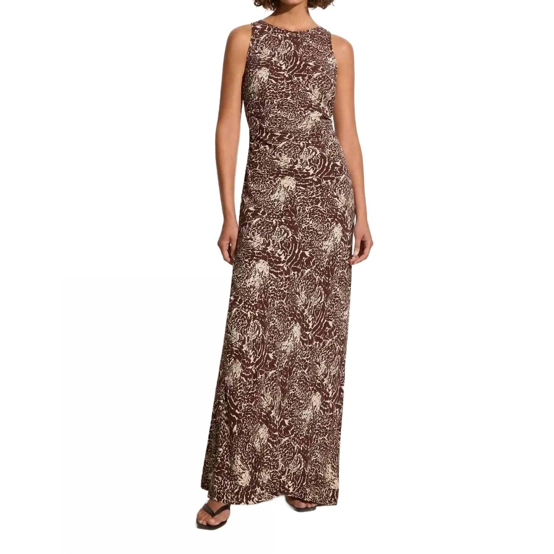New Faithfull The Brand Clementine Midi Dress In Salamanca